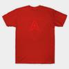 Unisex Fashion TShirt A Red The First Letter Print TShirt Plus Size XS-6XL T-Shirt 100%Cotton Tops O Neck Short Sleeve Tees