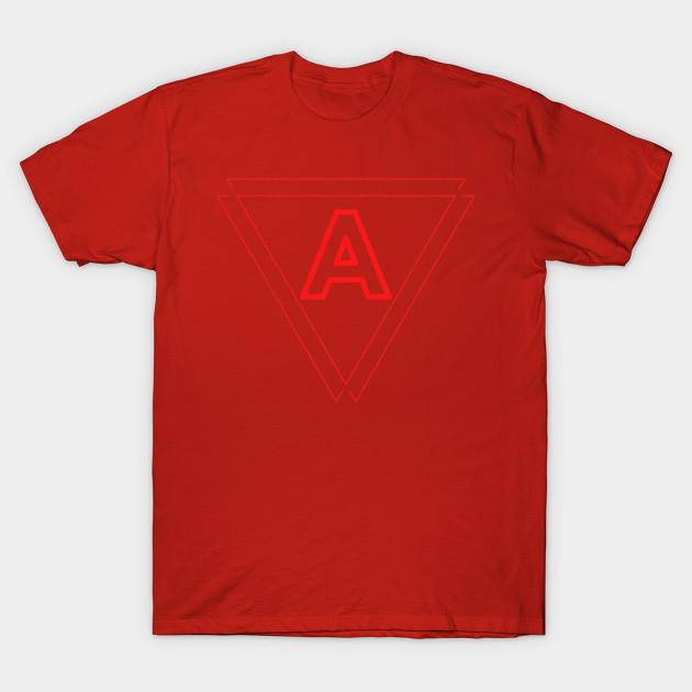 Unisex Fashion TShirt A Red The First Letter Print TShirt Plus Size XS-6XL T-Shirt 100%Cotton Tops O Neck Short Sleeve Tees