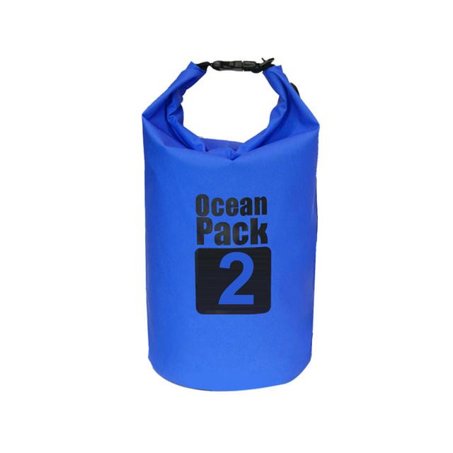 2L Capacity Waterproof Storage Bag Swimming Beach Items Carrying Equipment Camping Travel Special Portable Bag