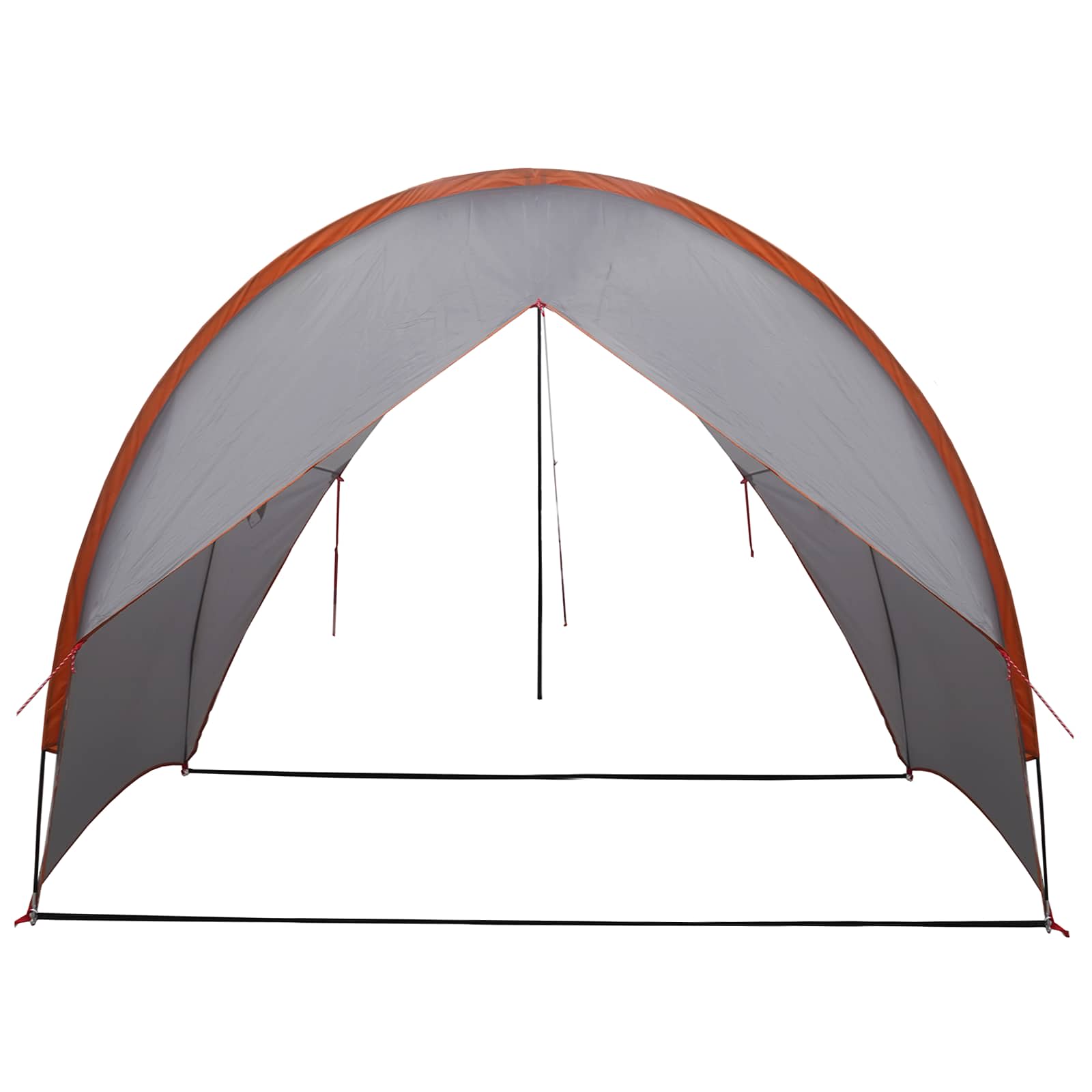 Heckmarkisen Wasserdicht Grau und Orange 405 x 280 x 220 cm
