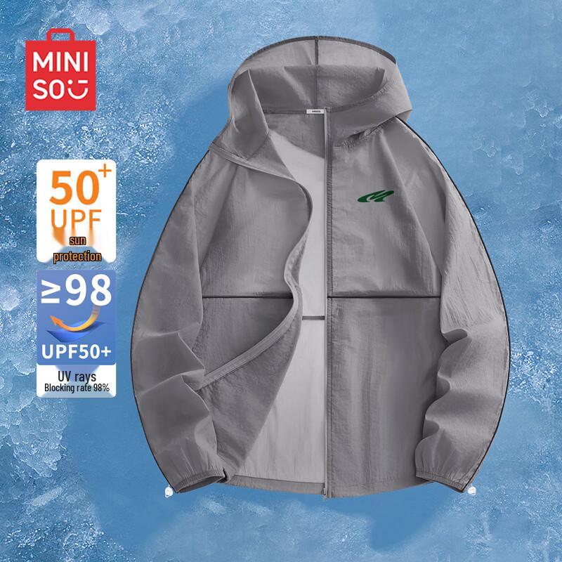 MINISO Men's Cool Touch Sun Protection Hoodie