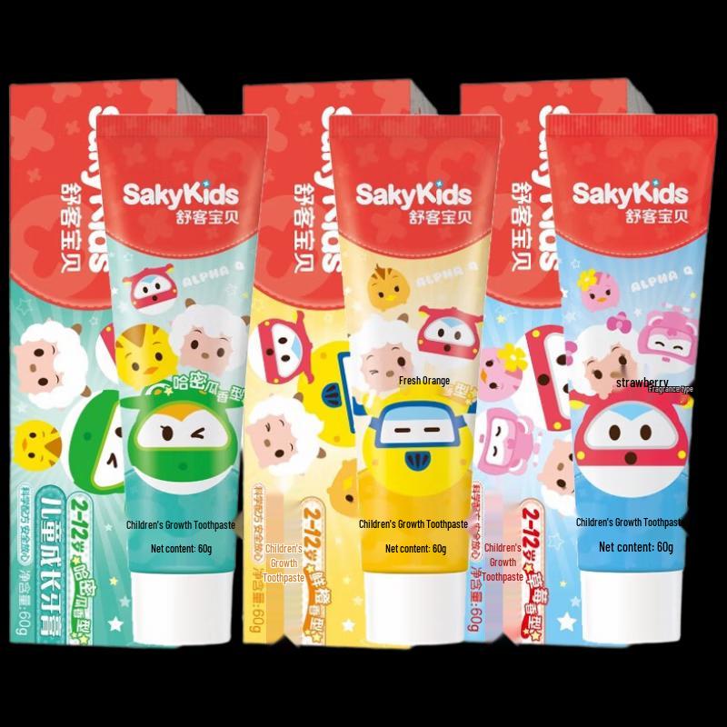 

Saky Kids Toothpaste, Assorted Flavors, 60g