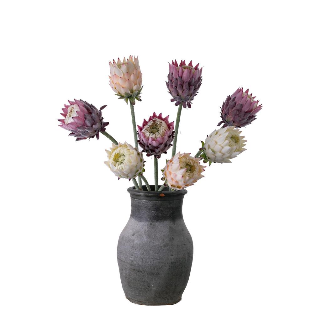 Van Gogh Wheat Field King Protea Artificial Flowers - Wedding & Home Decor Collection
