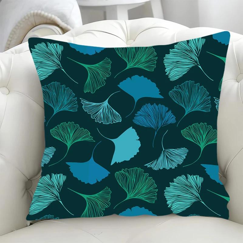 Geometric Pattern Decorative Pillowcases 40x40 Cushion Cover 40*40 Pillowcase Fall Decoration Pillow Hugs Lounge Chairs Covers