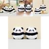 Panda Plush Keychain Short Plush Bag Accessory Cross-border Gift**