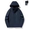 3-in-1 Waterdicht Winddicht Wandeljack Met Afneembaar Fleece Voering Heren Dames Buiten Reizen Klimmen