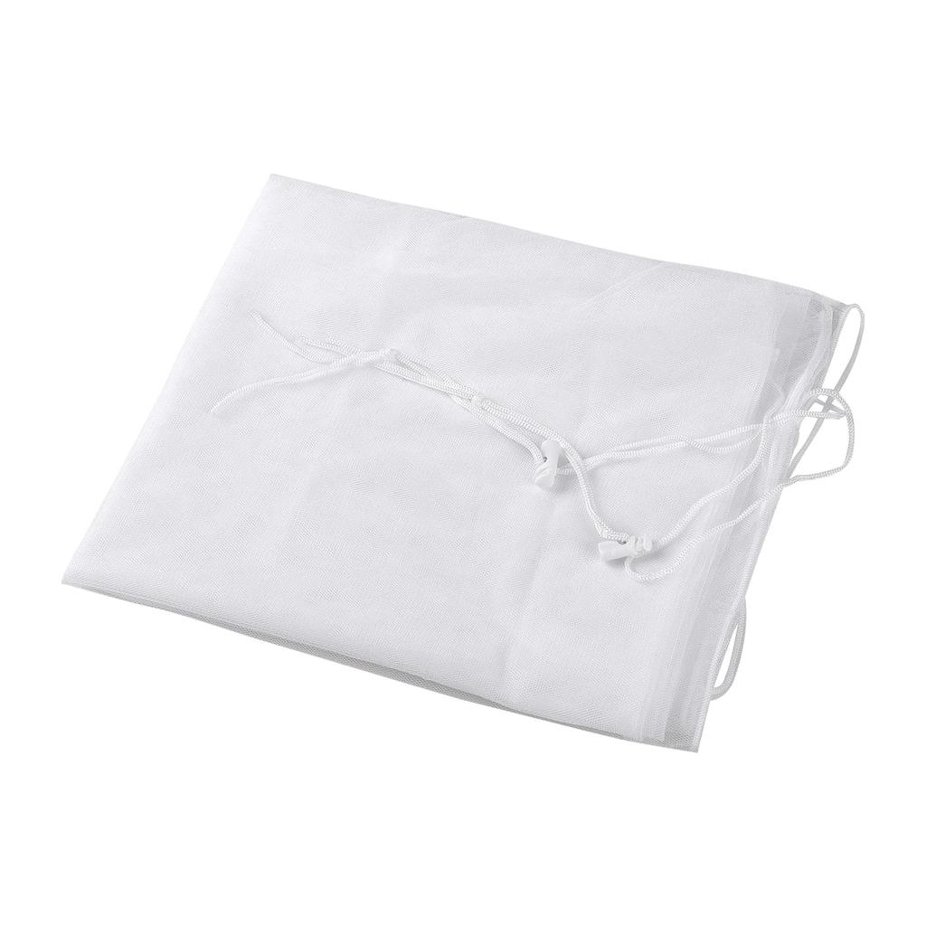 Stroller Mosquito Insect Repellent Sunshade Net for Twins and Pollen Easy Heatstroke Outdoor Outings Net, Doubles, High-Density Mesh, Foldable,