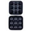 Soccer Ball Ice Cube Tray, 2026 World Mug Silicone Sphere Mold, Round Ice Maker for Whiskey Cocktail, Sports Themed Party Drinks Fans Gift