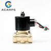 Válvula Solenoide 1/2 220v 110v 24v Normalmente Fechada Latão para água Óleo Gás