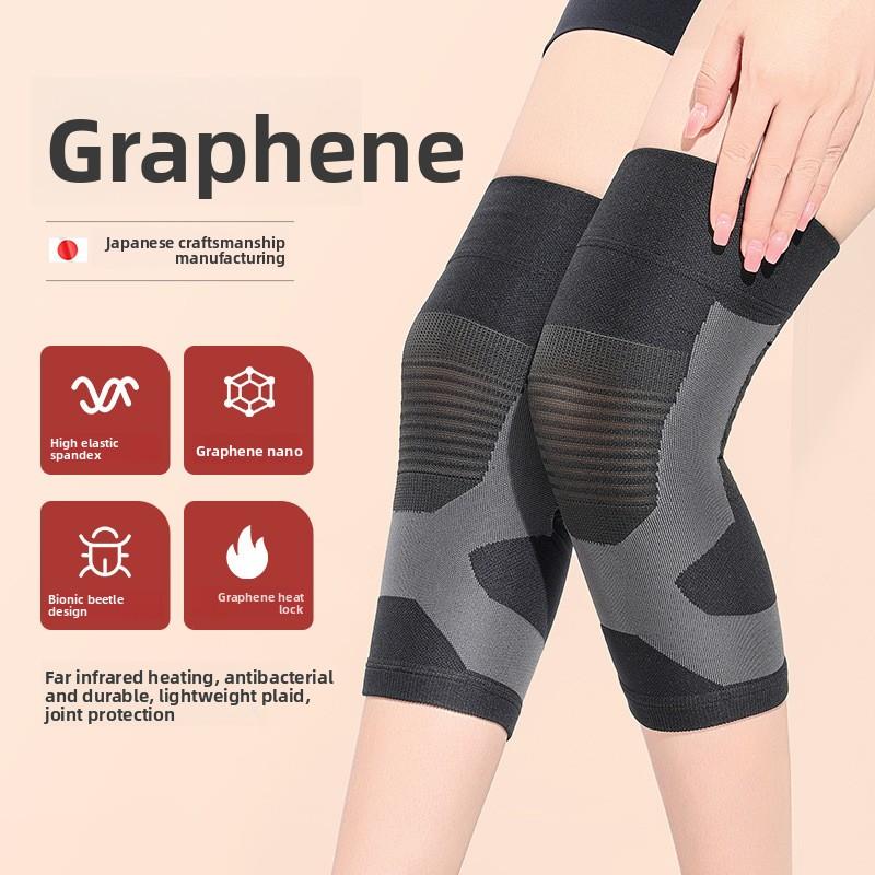 Graphene Knee Pads Warm Autumn And Winter Cold-Proof Non-Slip Japan Windproof Self-Heating Knee Pads Old Cold Legs