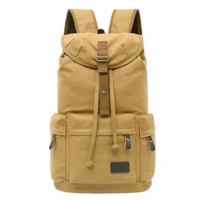 20L Canvas Backpack Men 18inch Laptop Backpacks Large Male  Casual Schoolbag For Teenagers Boys Men Rucksack Backbag