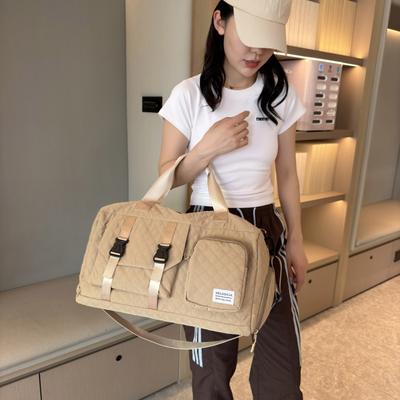 Multi-pocket Classification Large Capacity Shoe Storage Model Handheld Travel Bag Dry Wet Separation Sports Gym Bag Can Be Used for Pulling Rod