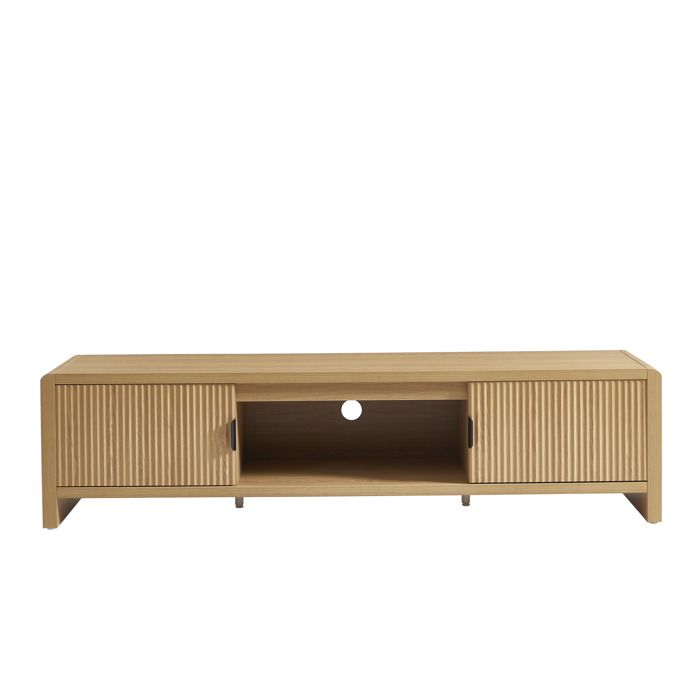 Meuble TV UTICA Effet Chêne 160cm - Bois