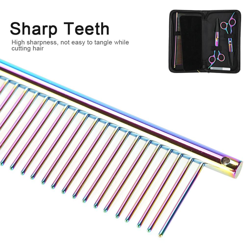 Professional Pet Dog Hair Cutting Thining Curved Scissors Grooming Hairdressing Shear