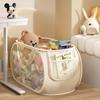 Portable Large Capacity Storage Bin - Multifunctional Toy Organizer for Plush Dolls, Household Laundry Hamper