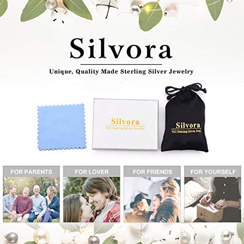 Silvora Necklace for Men and Women, Gold, Hypoallergenic, Virgin Mary Miraculous Medal Pendant, Amulet