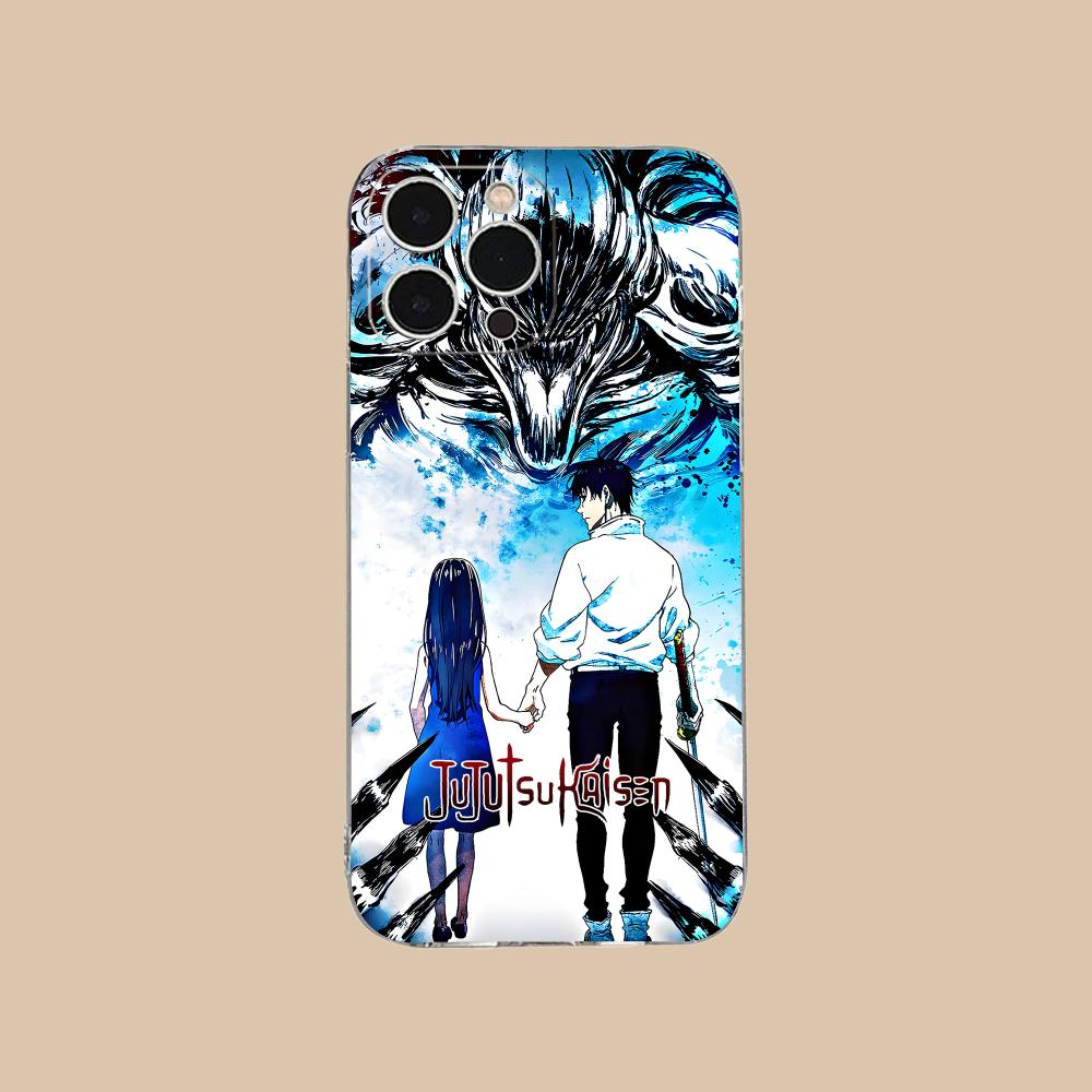 Jujutsu Kaisen Yuta Okkotsu Phone Case for iPhone 17 16 15 14 13 12 11 X XR XS Air Pro Max Plus Mini Clear Colorful Cover Pretty