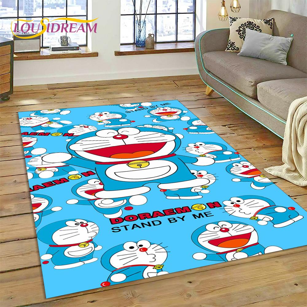 3D Cartoon Dream D-Doraemon Anime Rug Carpet for Living Room Bedroom Home Decor,Floor Mat Non-slip Decoration for Sofa Doormat
