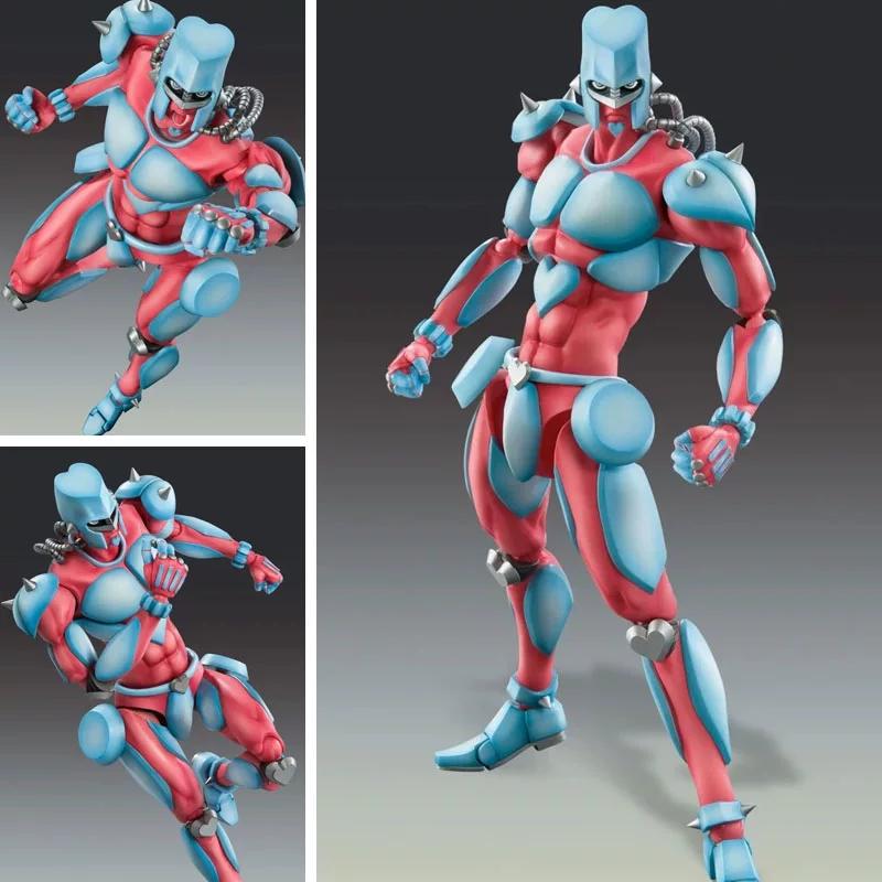 Jojo'S Bizarre Adventure Josuke Higashikata & Crazy Diamond Movable Super Action Figure Statue Collectible Toys Model Kit Gift