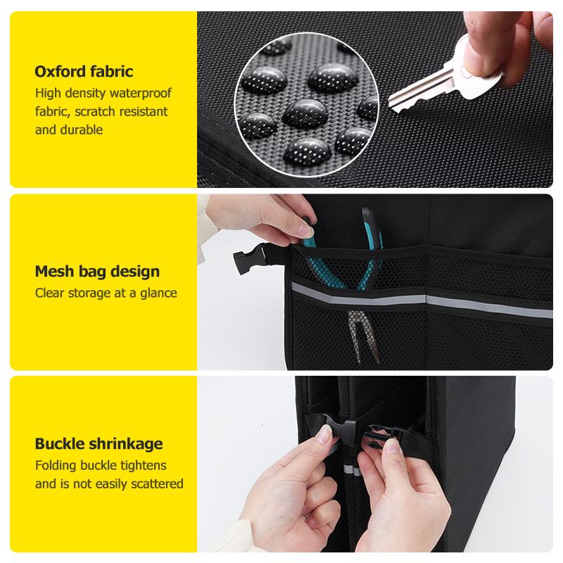 BIG1 Oxford Car Trunk Organize Box Folding Bag Storage Tool Case For Volkswagen VW Scirocco Jetta Beetle Golf 4 5 6 Passat Polo B5