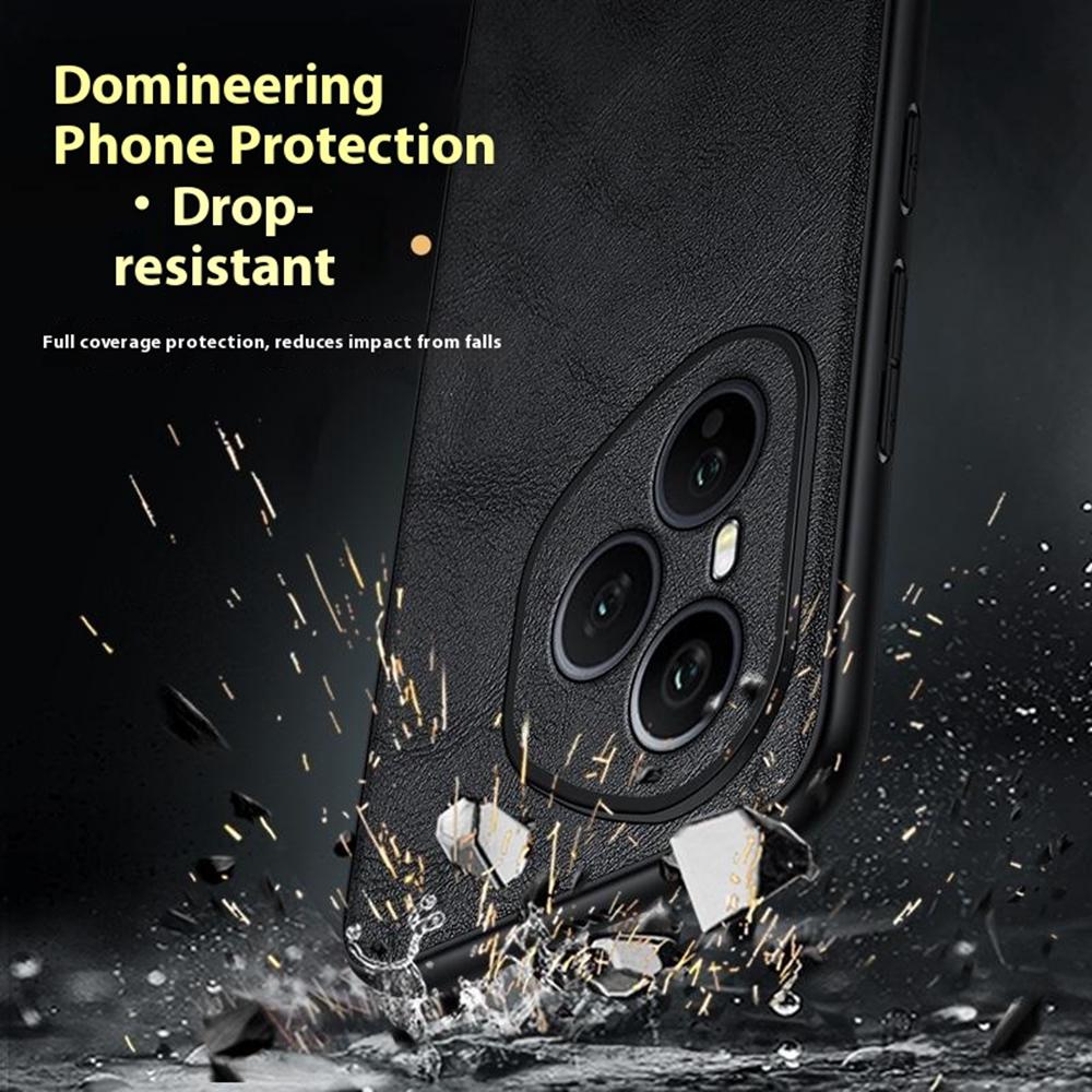 SULADA For Honor 400 Pro 5G (Global) Case PU Leather+TPU+PC Back Phone Cover