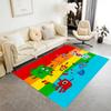 Tappeto Avventura Blocchi Numerici Adatto per Camere dei Bambini Arredare stanza Soggiorni Studio Tappeto Antiscivolo Ufficio Decorazione Casa