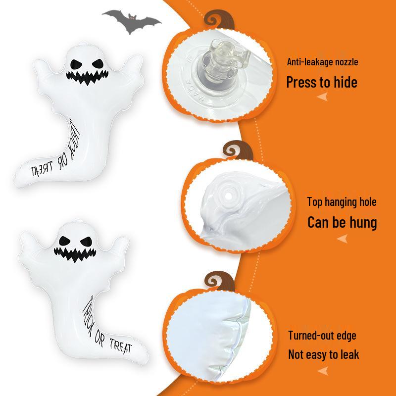 Cross-Border Halloween Inflatable Ghost Decor: Spooky Atmosphere for Parties and Festivals