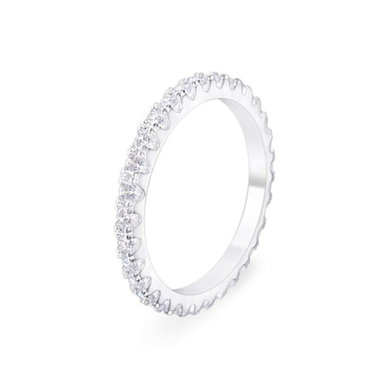 RAINDROP JEWELRY Raindrop 2MM Brilliant Eternity Ring [S925]