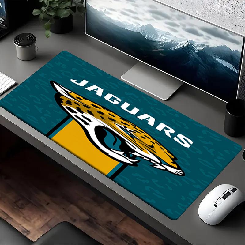 Jacksonville Jaguars Theme Mouse Pad, Non Slip Rubber Base, Multifunctional Office & Home Decor, Perfect for Workspace Personalization.
