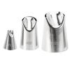 3Pcs Kitchen Stainless Steel Pastry Decorating Nozzles Cookies Biscuits Cake Baking Decoration