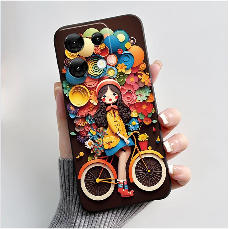 Case For UMIDIGI G9 5G Note90 Cute Love Heart Rabbit Soft Silicone TPU Shockproof Back Cover For UMIDIGI Note 90 G 9 Phone Case