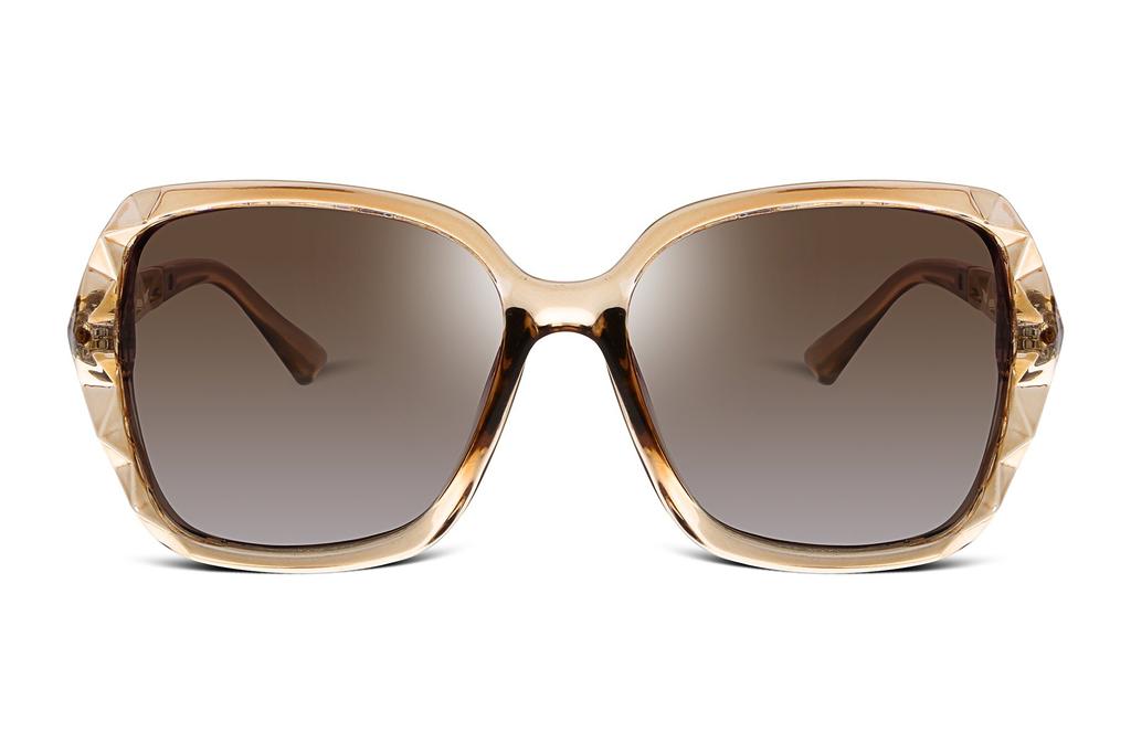 UV Fashionable UV For B2289 [FEISEDY] Women's Sunglasses, Polarized, Protection, Sunglasses, Protection, Sports, UV400, Lightweight, Driving, Large,