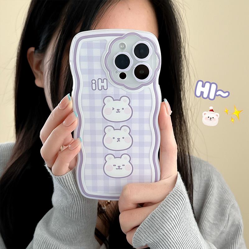 

Zhitai Floral Wave Cartoon Case for iPhone 13 Pro/11 Pro Max/12 iPhone 14 Plus