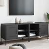 Vidaxl Szafki Pod Telewizor, 2 Szt., Czarne, 68X39X50,5 Cm, Stalowe