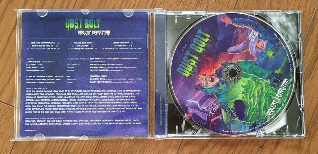 [USED] DUST BOLT "Violent Demolition" CD