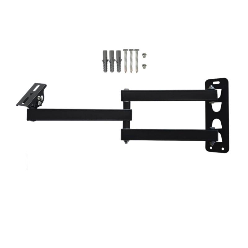 Flexible Articulating Projector Camera Mount Featuring Foldable Extension Arms 90 Degree Vertical Adjustment Metal