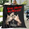 Rapper Anuel AA printed blankets Flange Warm blanket soft and comfortable home travel bed blanket picnic blankets birthday gift