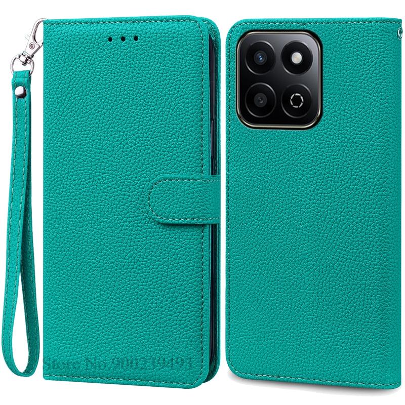 For Honor X7C Case Leather Flip Wallet Cover For Honor X7C Case Phone Covers For Honor X7 C Silicone Cover Coque Fundas Etui