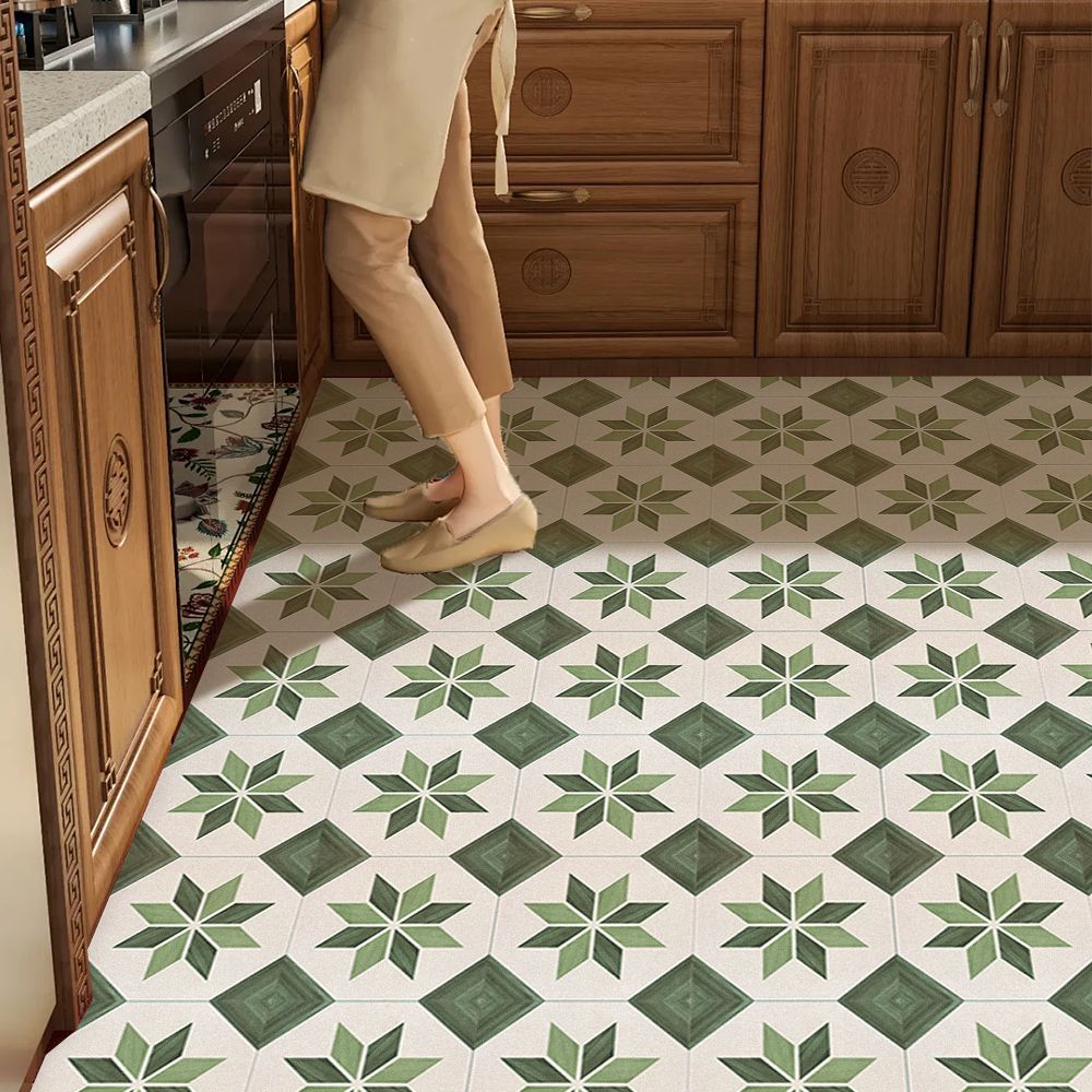 Kuchyňská podložka na podlahu Protiskluzový Koberec odolný proti oleji Pvc Kůže Vodotěsné Podložky pod nohy Dlouhý pruhovaný koberec Moderní styl Domácí dekorace Koberce