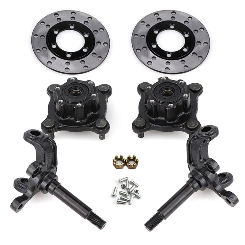 1Pair 17mm Steering Strut Knuckle Spindle For Disc Brake China 150cc 200cc 250cc ATV Go Kart Buggy UTV Quad Bike Accessories