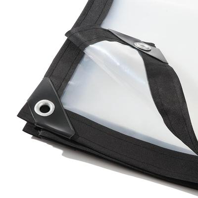 Transparente Warmhalte-Gartengeräteplane Schwere Plane Tier-Pflanzenabdeckung Wasserdichtes Tuch Ösen Markisen