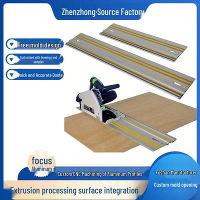 Universal Electric Circular Saw Guide Rail for Precise Cutting - Fits Festool/Makita