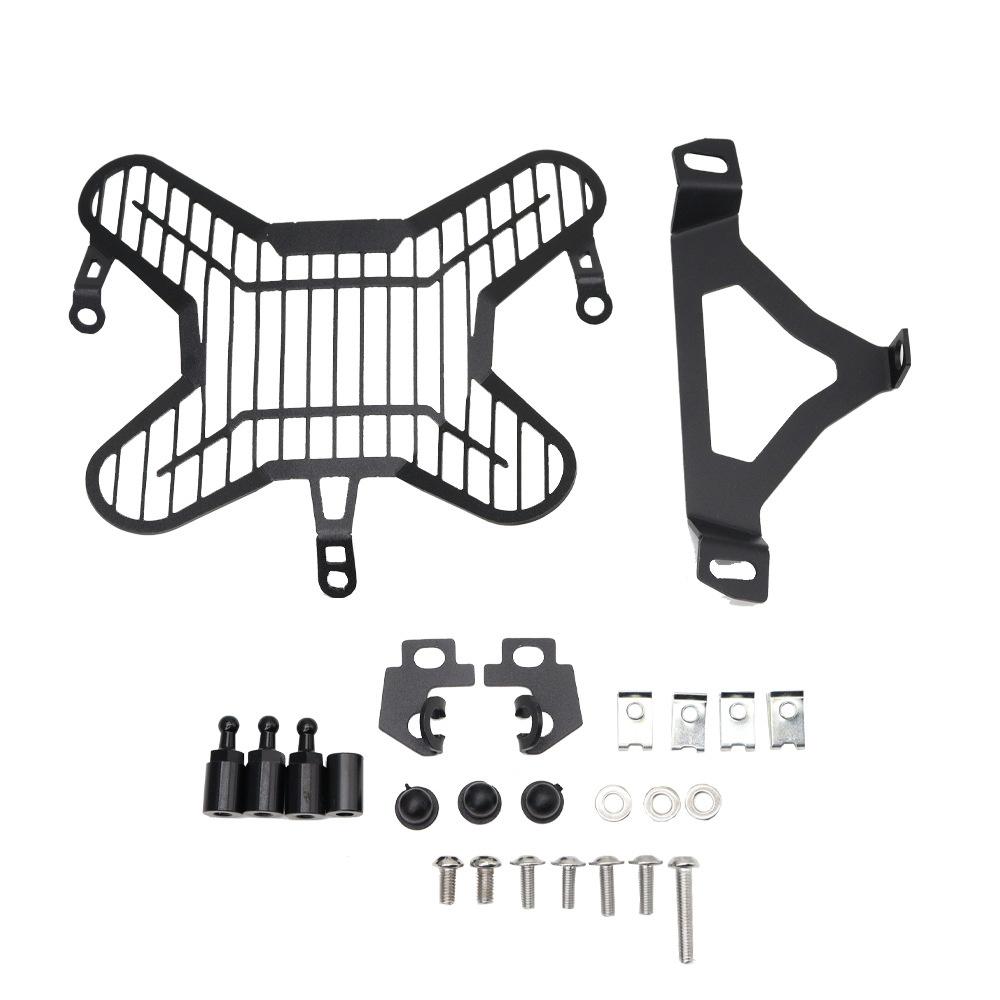 Car Front Headlight Protector Guard Cover Grill Black For BMW R1300GS 2023-2024