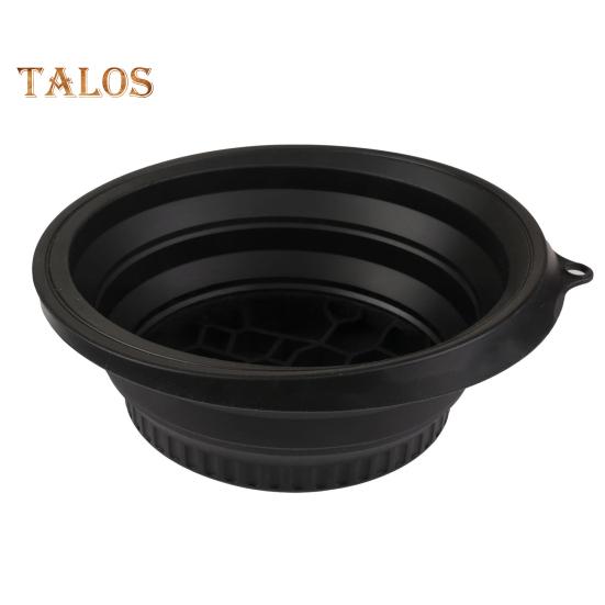 

Портативная чаша для ледяной бани, складная конструкция, экологичная, многоразовая, эффективная, моющая, многоцелевая, силиконовая чаша для ледяной бани чёрный