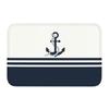 Welcome Aboard Nautical Boat Front Door Mat Anti-Slip Outdoor Absorbent Doormat Living Room Entrance Rug Carpet