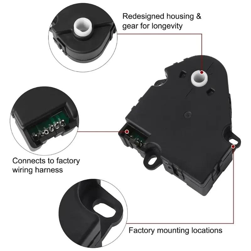 for HVAC AC Heater Air Blend Door Actuator 16163982 52402588 52402598 52402612 89018365 for GM Chevrolet Cadillac GMC Hummer H2