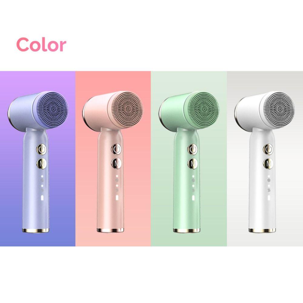 6 In 1 Sonic Facial Exfoliating Cleaner Face Wipe  Massage Machine  Skin Care Tools