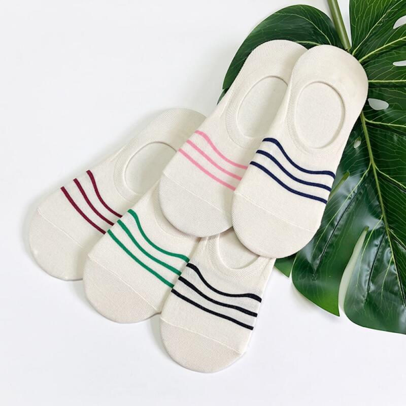 1 pair of domestically produced 29 women s striped fake socks 1 pair of green