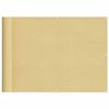 VidaXL Écran de Balcon, Brise-vue de Jardin, Écran de Protection, Écran d'Intimité Terrasse Extérieur, Sable 75x300 cm 100% 4000021