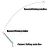 20pcs Saltwater Fishing Rig Arms Branches with Swivels Stainless Wire Arms Balance 20cm 30cm 40cm
